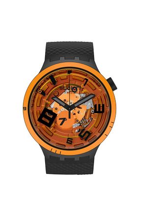 ساعت مچی نارنجی زنانه 46-50 میلی متر Swatch - کد 155347646