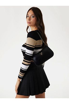 کیف دستی مشکی زنانه سایز متوسط Guess - کد 925739691