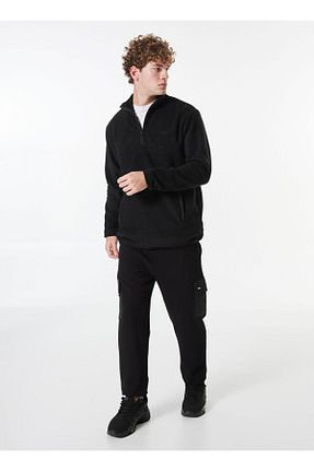 شلوار کرمگن مشکی مردانه جیب دار Jeep - کد 925949257