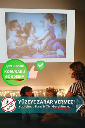 صفحه نمایش پروجکشن سفید Evbuya - کد 923273276