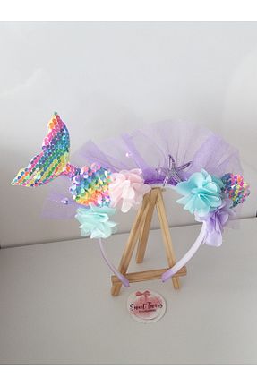 تاج بنفش بچه گانه مخلوط پلی استر Sweet twins accessories - کد 925754630