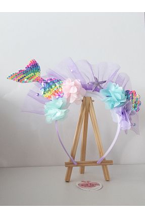 تاج بنفش بچه گانه مخلوط پلی استر Sweet twins accessories - کد 925754630
