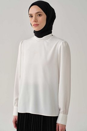 بلوز حجاب نباتی زنانه رگولار Tuğba - کد 925763392