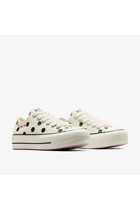 کفش اسنیکر زنانه بند دار Converse - کد 925768612