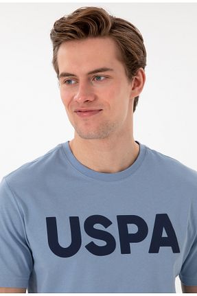تیشرت آبی مردانه رگولار U.S. Polo Assn. - کد 925758478