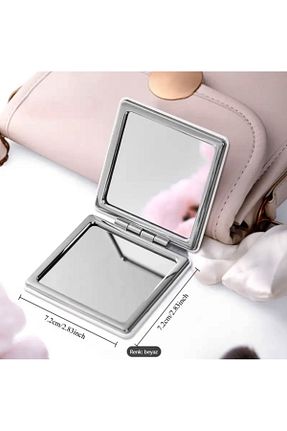 آینه سفید چرم Arzu Güzel Cosmetics - کد 925761388