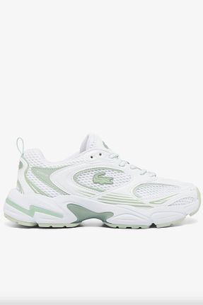 کفش اسنیکر سبز زنانه بند دار Lacoste - کد 925775790