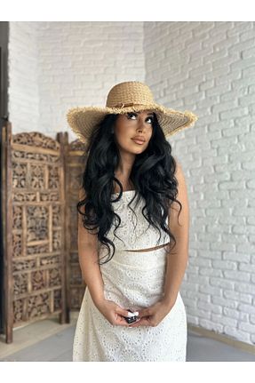 کلاه رنگی زنانه حصیر moneta boutique - کد 925783124