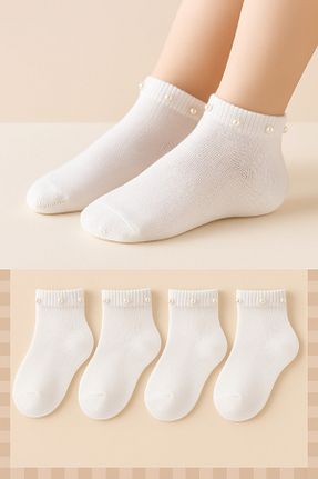 جوراب سفید بچه گانه پنبه ای tibo - کد 905274137