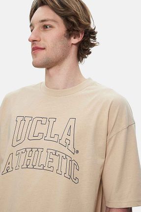 تیشرت قهوه ای مردانه رگولار Ucla - کد 925771049