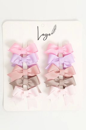 گیره سر رنگی بچه گانه پلی استر LOGO AKSESUAR - کد 925797953