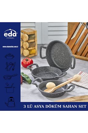ماهیتابه طوسی زیره نچسب Eda - کد 69224326