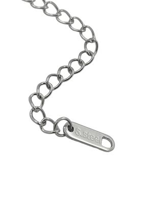 گردنبند استیل ( فولاد ) زنانه استیل (فولاد) Çlk Accessories - کد 925807999