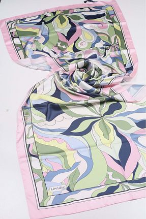 شال رنگی زنانه پنبه ای Levidor - کد 925810623