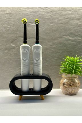 جای مسواک مشکی پلاستیک 3D DESİNG MARKET - کد 894819961