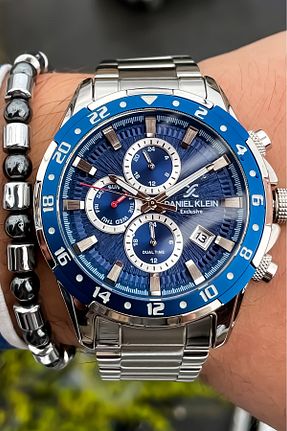 ساعت مچی طوسی مردانه 44 میلی متر Daniel Klein - کد 867380921