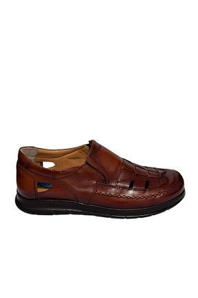 صندل قهوه ای مردانه پاشنه تخت Greyybull Shoes - کد 925847494
