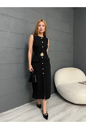 لباس مشکی زنانه بافتنی Cistern İstanbul - کد 925845753