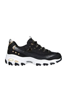 کفش اسنیکر مشکی زنانه بند دار Skechers - کد 692424360