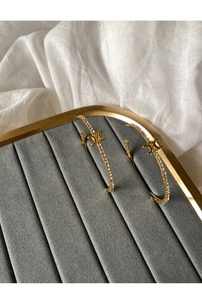 گوشواره استیل (فولاد) زرد استیل (فولاد) NAVY - کد 925846322