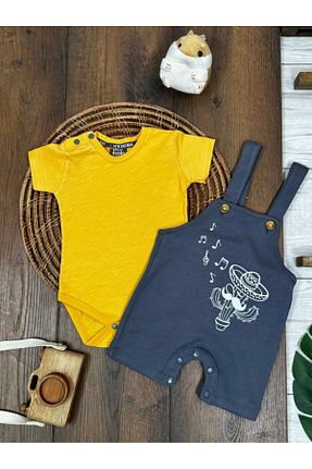 ست نوزادی زرد بچه گانه پنبه ای Kids Kingdom - کد 925841691