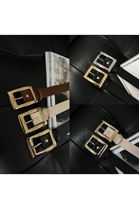 کمربند بژ زنانه NOWVAGE - کد 925860195