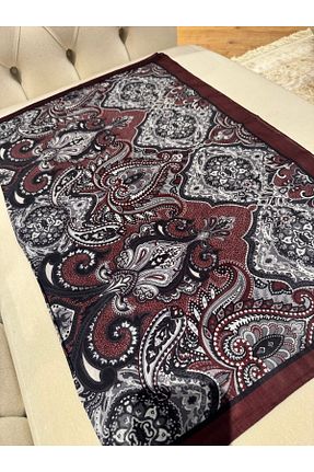 شال زرشکی زنانه پنبه ای MMH - کد 925857990