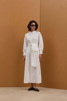 لباس سفید زنانه بافتنی Tailors Room - کد 925868330