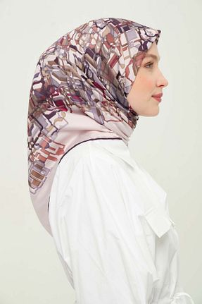 روسری رنگی پلی استر Madame Polo - کد 924331370