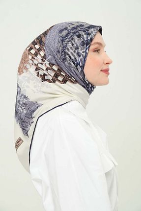 روسری رنگی پلی استر Madame Polo - کد 924357998