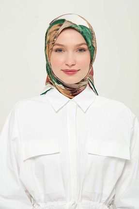 روسری رنگی پلی استر Madame Polo - کد 924334247
