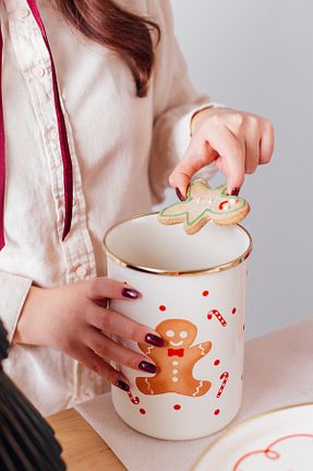 کوزه شیشه ای بژ مینا EMAYlab - کد 883162357