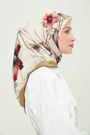 روسری رنگی پلی استر Madame Polo - کد 924363795