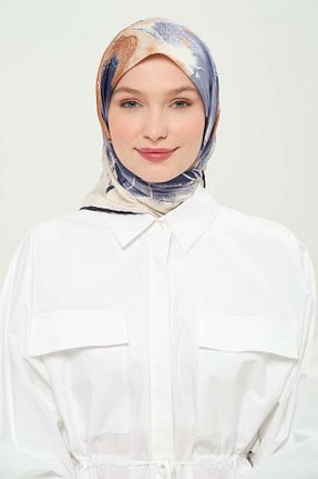 روسری رنگی پلی استر Madame Polo - کد 924358813