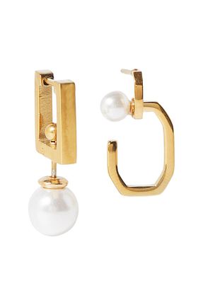 گوشواره استیل (فولاد) طلائی استیل ضد زنگ PARFOIS - کد 925923198