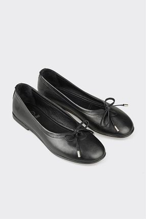 بابت مشکی زنانه چرم خالص Elle - کد 925924744