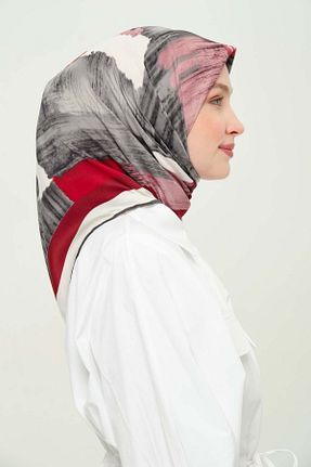 روسری رنگی پلی استر Madame Polo - کد 924331248