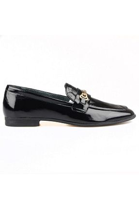 بابت مشکی زنانه چرم لاکی FootCourt - کد 48912521