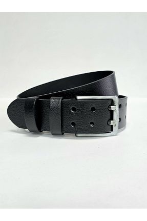 کمربند مشکی زنانه چرم خالص Kemerix - کد 925931214