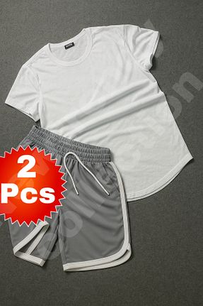 ست بالاتنه و پائین تنه سفید زنانه بافتنی NEW TRENDY COLLECTİON - کد 925933841