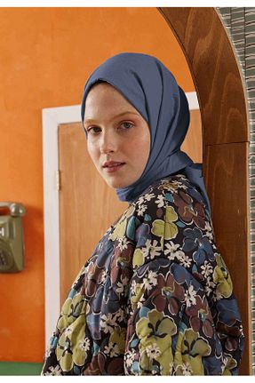 شال آبی زنانه پنبه ای Fresh - کد 760512158
