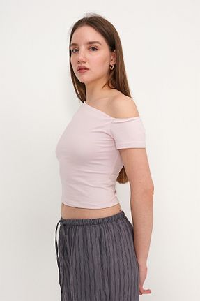 تیشرت سبز زنانه اسلیم فیت Addax - کد 925940838