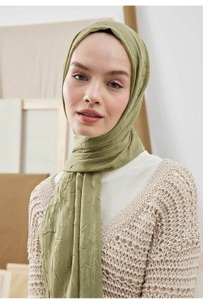 شال خاکی زنانه پلی استر Fresh - کد 762317289
