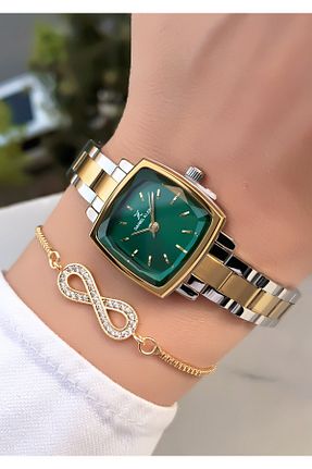 ساعت مچی طلائی زنانه 31-35 میلی متر Daniel Klein - کد 826519235