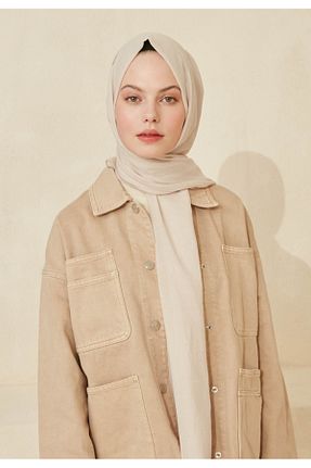 روسری طوسی %100 پنبه Fresh - کد 812886313