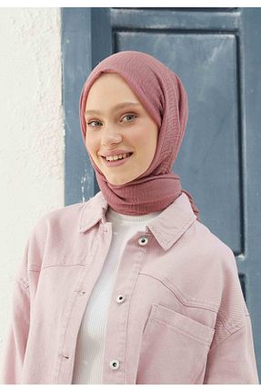 شال صورتی زنانه پنبه ای Fresh - کد 760089379