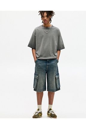 شلوارک و برمودا آبی مردانه رگولار Pull & Bear - کد 925947710