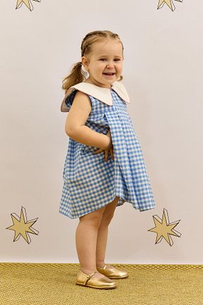 لباس آبی بچه گانه بافتنی Fahhar Kids - کد 926037884