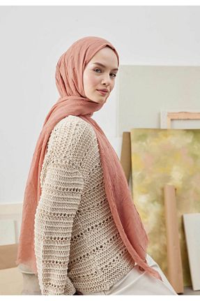 شال نارنجی زنانه پلی استر Fresh - کد 760104268