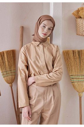 روسری سفید پنبه پلی استر Fresh - کد 760109029